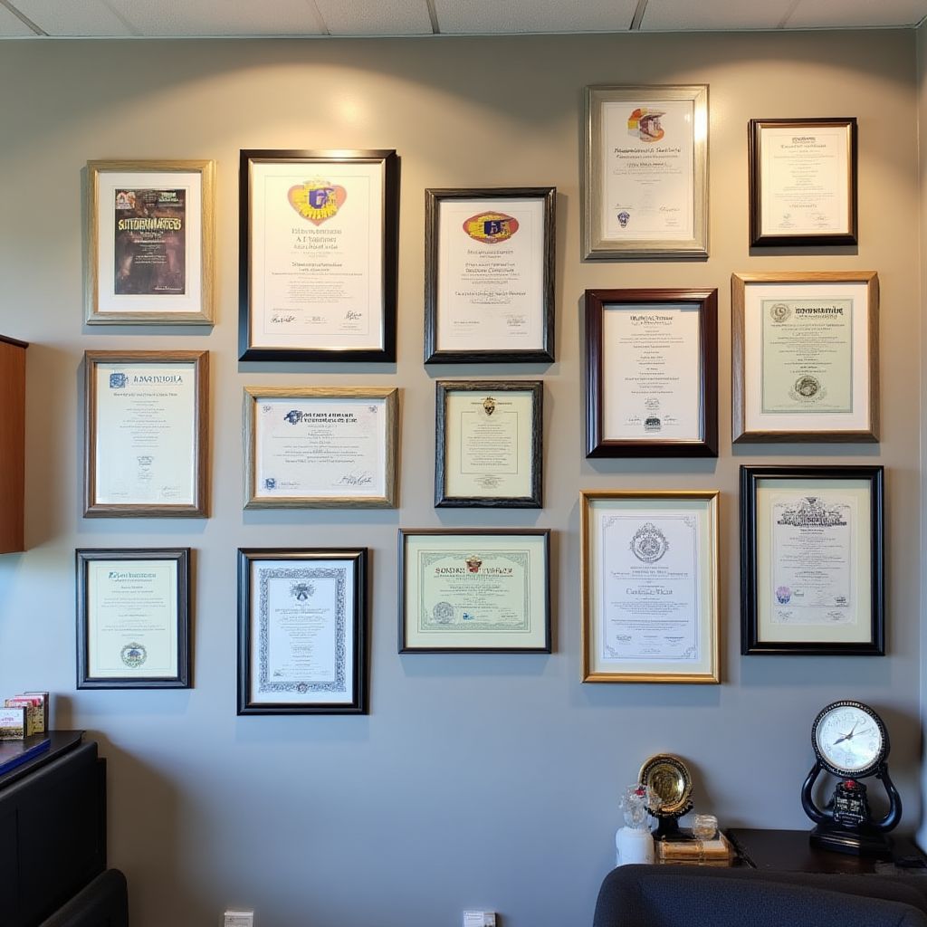 Certificaciones y reconocimientos del taller
